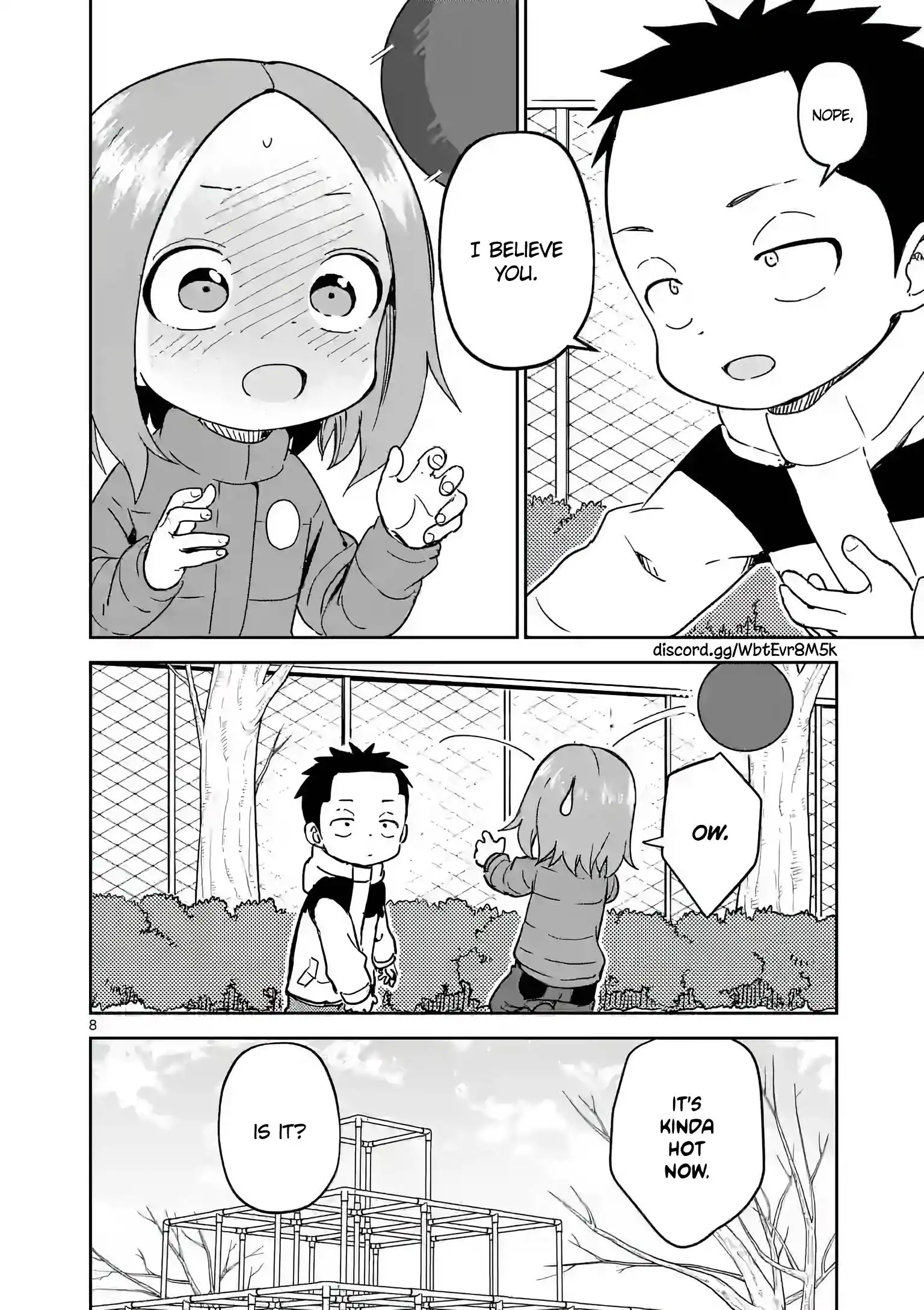 Karakai Jouzu no (Moto) Takagi-san Chapter 261 8